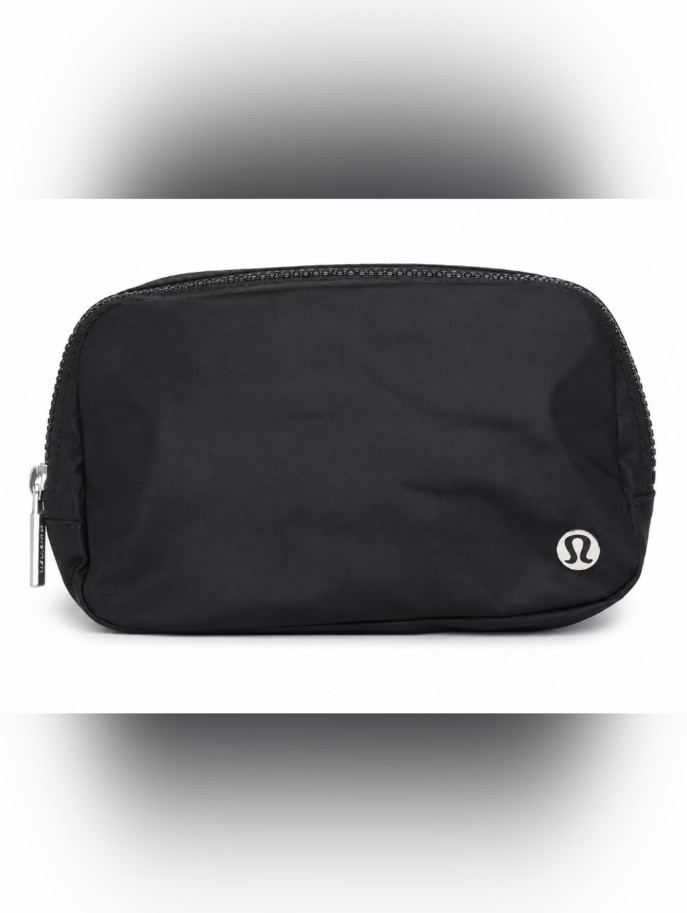 Lululemon Black Zip Belt Bag Crossbody Waist Pack Nylon Travel Everyday